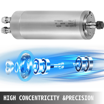 VEVOR 0,8KW 2220V υδρόψυκτος κινητήρας άξονας CNC υδρόψυκτος κινητήρας άξονα για φρέζα με χάραξη CNC