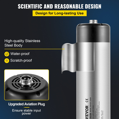 Φρεζάρισμα &amp; λείανση με χαρακτική ατράκτου με αερόψυκτο κινητήρα υψηλής ταχύτητας 0,8 KW