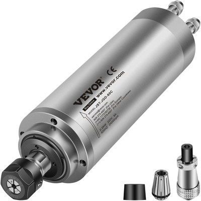 Υδροψυκτικός κινητήρας ατράκτου VEVOR 2,2KW 2220V ER20 CNC υδρόψυκτος κινητήρας για φρέζα με χάραξη CNC