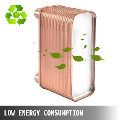 Εναλλάκτης θερμότητας Brazed Plate Εναλλάκτης θερμότητας 40 Plate Heat Exchanger for Heatning