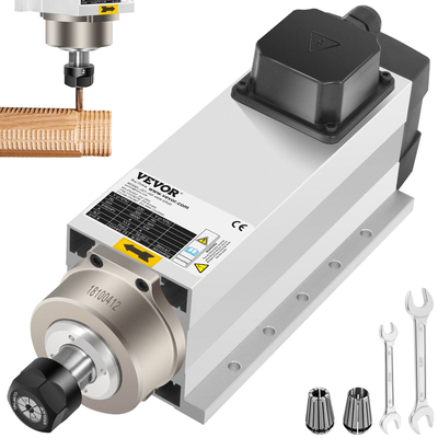 Αερόψυκτος κινητήρας ατράκτου VEVOR 4KW 2220V ER20 Αερόψυκτος κινητήρας άξονας CNC για φρέζα χάραξης CNC