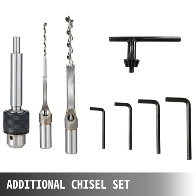 Mortise Machine Hollow Chisel Mortise With Chisel Bit Set για ξυλουργική σμίλη