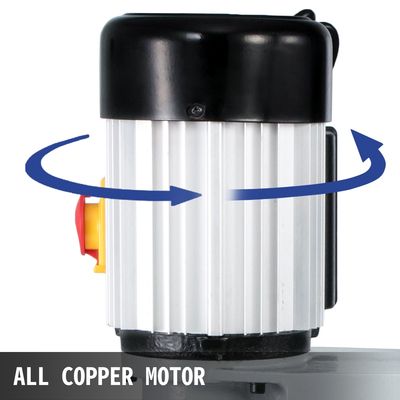 VEVOR Bench Morticer 1/2 HP 1400RPM Τρυπάνια πάγκου 60 Pounds Weight Μηχάνημα Mortising Πάγκου 13mm Χωρητικότητα τσοκ για εσωτερική λείανση μετάλλων διάτρηση κοπής ξύλινων τεμαχίων