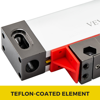 VEVOR Lathe Linear Scale 150 mm Linear Glass Scale, High Accuracy 0.0002&quot; Optical Length, Precision Linear Scale, Σώμα αλουμινίου για διάτρηση, λείανση, φρέζα Μηχανή τόρνου με εξαρτήματα