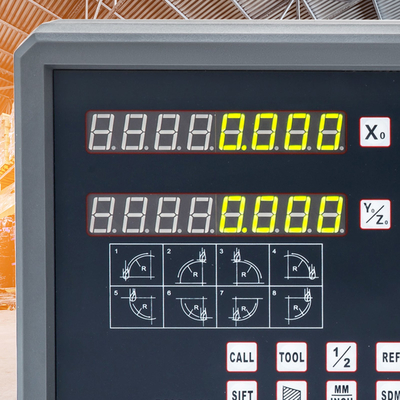 Cnc 2 Axis Digital Readout Scale Dro Linear Machine For Mill Lathe Bridgeport