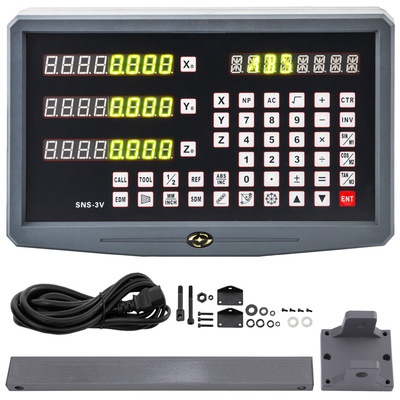 Οθόνη ψηφιακής ανάγνωσης 3 αξόνων Lathe Machine Drilling Cnc Milling Dro Display