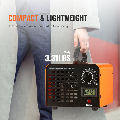 VEVOR Ozone Generator 12000mg/h Όζον Μηχανή Οσμής Αφαίρεσης Οσμών με Χρονοδιακόπτη 0-120min