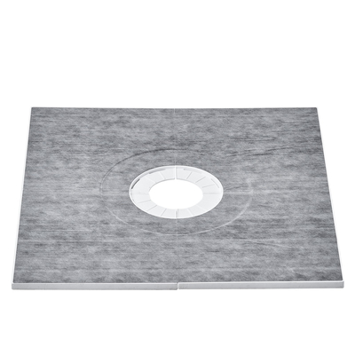Κιτ ντουζιέρας VEVOR, Κιτ ντουζιέρας 914x914mm με κεντρική αποχέτευση 160mm, Ελαφρύ κιτ εγκατάστασης ντους EPS με 2 αδιάβροχα πανιά, μπαστούνια ντους Slope Sticks Κατάλληλα για μπάνιο
