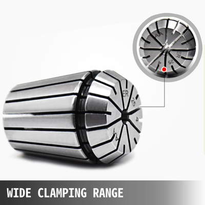 VEVOR Σετ Collet 25 τμχ ER32 Collet Chuck 1/16 ιντσών-3/4 ιντσών Σετ ελατηριωτών κολετών βάσης για CNC μηχανή χάραξης &amp; εργαλείο τόρνου φρεζαρίσματος (ER32)