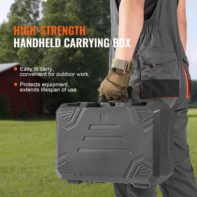 Ηλεκτρική πλάνη χειρός VEVOR Cordless, 3-1/4&quot; Width, 16000 RPM Πλάνη χειρός με μπαταρία 5/64&quot; Ρυθμιζόμενο βάθος 5/64&quot; Λεπίδες HSS Dual Side Dust Outlet, για ξυλουργική λείανση επιφάνειας πλανίσματος ξύλου