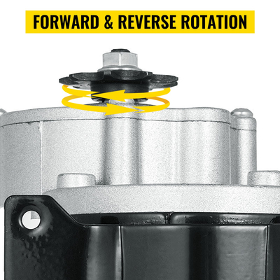 Ηλεκτρικός κινητήρας VEVOR 24V DC Brushed, Κινητήρας μείωσης γραναζιών 350W 3000 RPM, Βουρτσισμένος κινητήρας DC με 9 δόντια για αλυσίδα #410 για Ηλεκτρονικό ποδήλατο