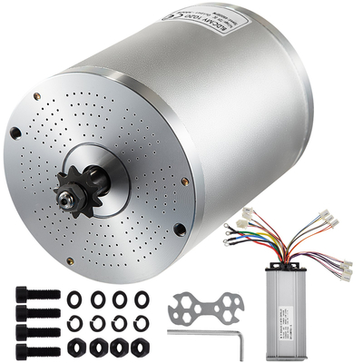 Κινητήρας χωρίς ψήκτρες VEVOR 3000W 72V, Ηλεκτρικός κινητήρας σκούτερ με ελεγκτή υψηλής ταχύτητας 4900 RPM για Mini Bike Quad και Go-Kart