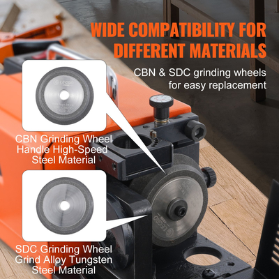 VEVOR MR-20G Ακονιστήρι Τρυπανιών 3-20mm Τρυπάνι Ακονιστήρι &amp; 18 Κολέτες