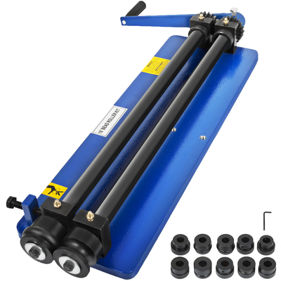 VEVOR 18&quot; λαμαρίνας μεταλλικός κύλινδρος κύλινδρος σφαιριδίων Πρώην περιστροφική μηχανή Swager Swager Συμπεριλαμβάνεται βολικά σετ 6 μήτρων εύκαμπτα, ρολό σφαιριδίων 18&quot; Πρώην περιστροφική μηχανή Swager Convenient 6 σετ μήτρων