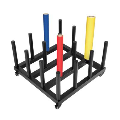 VEVOR Media Roll Storage Rack, βαρέως τύπου Digital Media Vinyl Cart Mobile Rack, 27,5&quot; x 27,5&quot; x 17,5&quot; Rolling Vinyl Cart 16-roll, πυρήνα 2