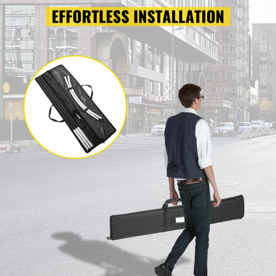 VEVOR Advertising Flag κοντάρι, 30 x Feather Flag Bundles with Ground Spike, 16 ft Windless Flag κοντάρια με πάσσαλο τοποθέτησης στο έδαφος, 6 τμχ κιτ κοντάρι σημαία Swooper, Σημαία επιγραφής για επιχειρήσεις Βιτρίνες καταστημάτων