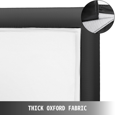 VEVOR 6mx4m Τεράστια φουσκωτή οθόνη ταινίας 13,5x6,8ft Φορητή οθόνη προβολέα 3D εξωτερική οθόνη προβολέα για υπαίθριο θέατρο χωρίς φυσητήρα (6x4m)