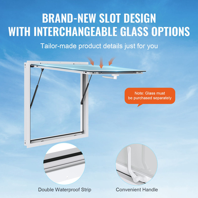 VEVOR 36&quot; L x 36&quot; W Concession Stand Παράθυρο σερβιρίσματος Food Truck Service Τέντα