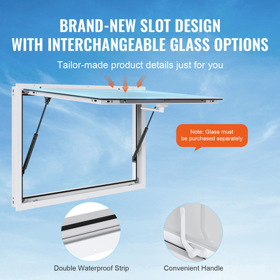 VEVOR 48&quot; L x 36&quot; W Concession Stand Παράθυρο σερβιρίσματος Food Truck Service Τέντα