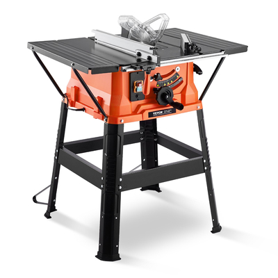 Επιτραπέζιο πριόνι VEVOR με βάση 254 mm 1800W Φορητό συμπαγές επιτραπέζιο πριόνι 4800 σ.α.λ.