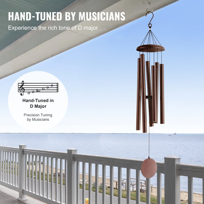 VEVOR Wind Chimes for Outside 1143 mm Aluminium Memorial Deep Tone Wind Chimes