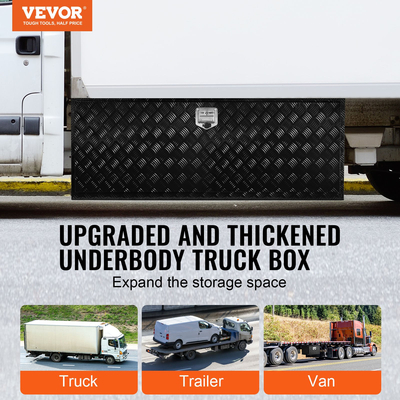 VEVOR Underbody Truck Tool Box 60&quot; x 24&quot; x 24&quot; Trailer RV Tool Storage
