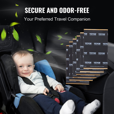 VEVOR Car Sound Deadening Mat, 200 mil 2,3sq.m Υλικό Ηχοαπόσβεσης Αυτοκινήτου, Βουτυλικό Αποσβεστικό Ήχου Αυτοκινήτων, Ηχομόνωση και Υλικό Απόσβεσης Δονήσεων για Αυτοκίνητο