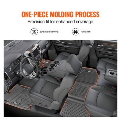 VEVOR Automotive πατάκια Fits Dodge Ram 1500/2500/3500 1500 Classic 2013-2022