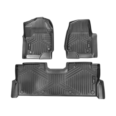 VEVOR Automotive πατάκια δαπέδου προσαρμοσμένα για Ford F-250/F-350/F-450 2017-2022 3 τεμ.