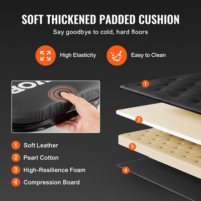 VEVOR 40 σε αναδιπλούμενο Z Garage Creeper Mechanic αναρριχητικό σκαμπό 450 lbs Χωρητικότητα