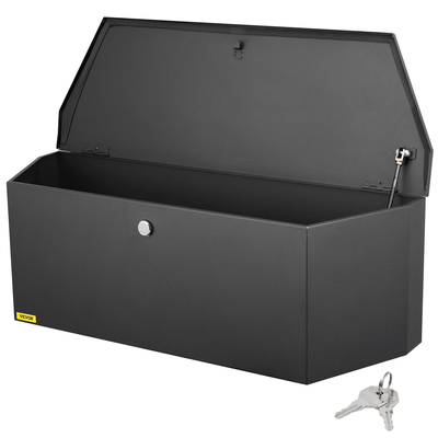 VEVOR Trailer Tongue Tool Storage Box 36 x 12 x 12 ιντσών από ανθρακούχο χάλυβα + κλειδιά κλειδαριάς