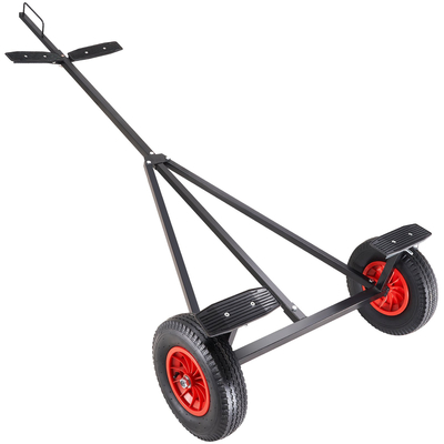 VEVOR Boat Trailer Dolly, 420lbs Load Capacity, Carbon Steel Trailer Mover με ρυθμιζόμενο μήκος 96&#039;&#039;-116&#039;&#039;, πνευματικά ελαστικά 16&#039;&#039; &amp; αντιολισθητικό στήριγμα στήριξης, για κινούμενο καγιάκ μηχανοκίνητο σκάφος ψαρέματος