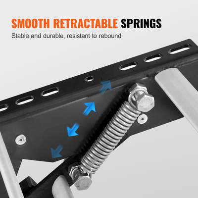 Εγχειρίδιο VEVOR RV Steps 2-Step Retractable RV Stairs 440 LBS RV Trailer Camper