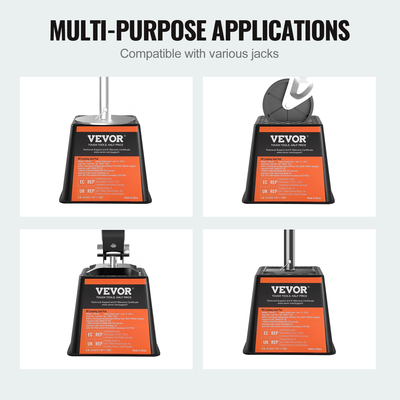 Μπλοκ ρυμουλκουμένων, 600χωρητικότητα ανά μπλοκ ισοστάθμισης, Υψηλής ποιότητας μπλοκ σταθεροποιητή πολυπροπυλενίου, Αξεσουάρ ταξιδιού Χρήση για οποιαδήποτε γλώσσα Τζακ, Πόδι, 5οι τροχοί, 4-πακέτο