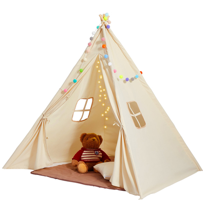 VEVOR Kids Play Tent Teepee Tent για νήπια 1-5 ετών Σκηνή με μπάλες ματ