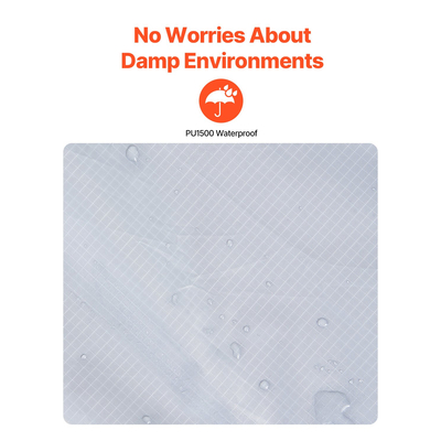 VEVOR κουβέρτα κάμπινγκ 79&quot; x 59&quot; φορεμένη ζεστή κουβέρτα γηπέδου ανοιχτό γκρι εξωτερικού χώρου