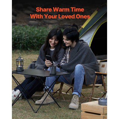 Μάλλινη κουβέρτα κάμπινγκ VEVOR 64&quot; x 88&quot; Ζεστή για κάμπινγκ Πεζοπορία Ταξίδι Ανοιχτό γκρι