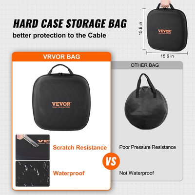 Καλώδιο φόρτισης EV τύπου 2 προς τύπο 2 VEVOR Καλώδιο ηλεκτρικού οχήματος 32A 5m 22kW TPU