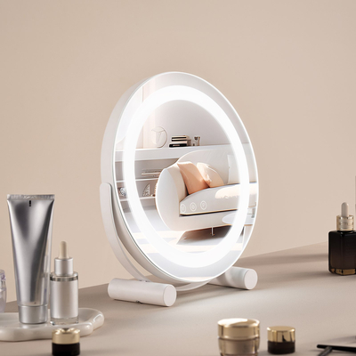 VEVOR 12&quot; καθρέφτης νεσεσέρ με φώτα LED μακιγιάζ Στρογγυλό με Smart Touch για Υπνοδωμάτιο