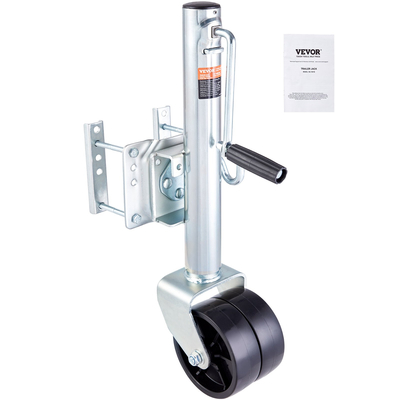VEVOR Trailer Jack, Boat Trailer Jack 35,3 in, Bolt-on Trailer Tongue Jack Weight Capacity 2000 lb, με τροχό PP και λαβή για ανύψωση RV Trailer, Horse Trailer, Utility Trailer, Yacht Trailer