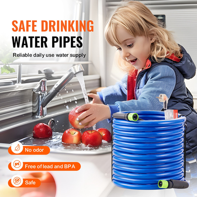 Εύκαμπτος σωλήνας θερμαινόμενου νερού VEVOR 100ft για RV -45℉ Θερμαινόμενος σωλήνας πόσιμου νερού με αντιψυκτικό