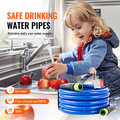 VEVOR 15 ft Θερμαινόμενος σωλήνας νερού για RV -45℉ Αντιψυκτικός θερμαινόμενος σωλήνας πόσιμου νερού