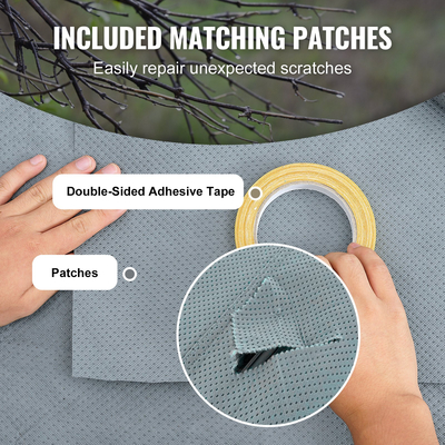 Κάλυμμα τροχόσπιτου VEVOR Trailer Travel Camper Αδιάβροχο κάλυμμα τροχόσπιτου 20&#039;-22&#039; Class A RV