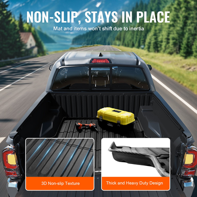 Αξεσουάρ επένδυση κρεβατιού φορτηγού VEVOR Truck Fit 2005-2023 Toyota Tacoma TPE