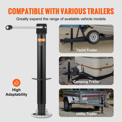 VEVOR Jack Trailer, Trailer Tongue Jack Bot A-frame on Weight Capacity 5000 lb, Trailer Jack Stand with Handle for Lifting RV Trailer, Horse Trailer, Utility Trailer, Yacht Trailer