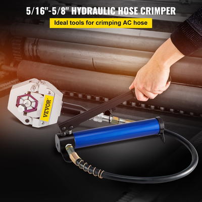 Διαχωριζόμενο Υδραυλικό Σωληνάκι Crimper 7 Dies with Aluminium Pump A/C Κλιματιστικό σετ χειρός πτύχωσης