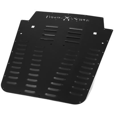 Μπροστινή επένδυση VEVOR Vented Hood Louver Black Powder Coat για Jeep Wrangler JK 2013-2017