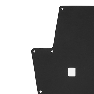 Μπροστινή επένδυση VEVOR Vented Hood Louver Black Powder Coat για Jeep Wrangler JK 2013-2017