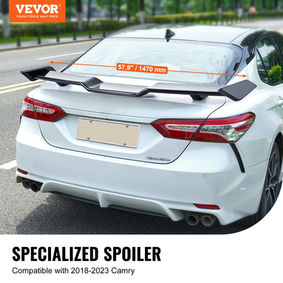 VEVOR Πίσω αεροτομή 57,9&#039;&#039; GT Style Trunk Wing Συμβατό με Camry 2018-2023