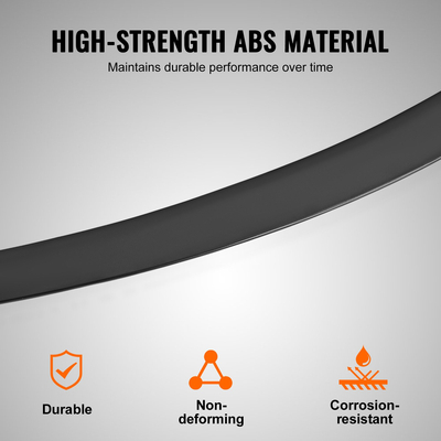 VEVOR GT Wing Spoiler Car, Spoiler 48,2 ιντσών, Συμβατό με Tesla Model 3, Υλικό ABS υψηλής αντοχής, Βαφή ψησίματος, Πτέρυγα πίσω αεροτομής αυτοκινήτου, Αγωνιστικά σπόιλερ για αυτοκίνητα, Μαύρο ματ